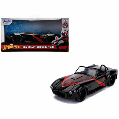 Spiderman Miles Morales 1965 Shelby Cobra 1:32 Hollywd Rd