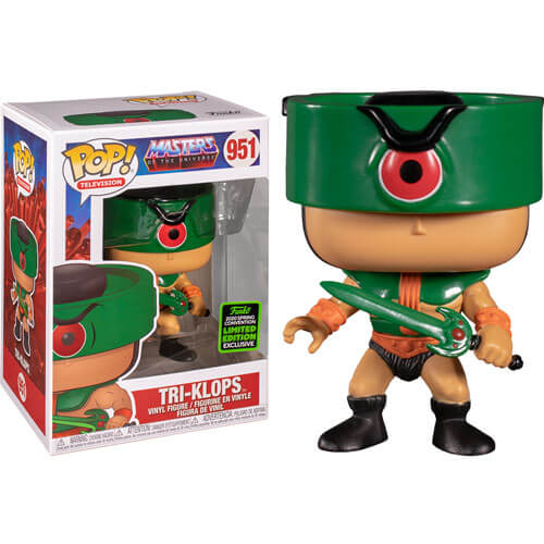 Masters of the Universe Tri-Klops ECCC 2020 Exclusive Pop