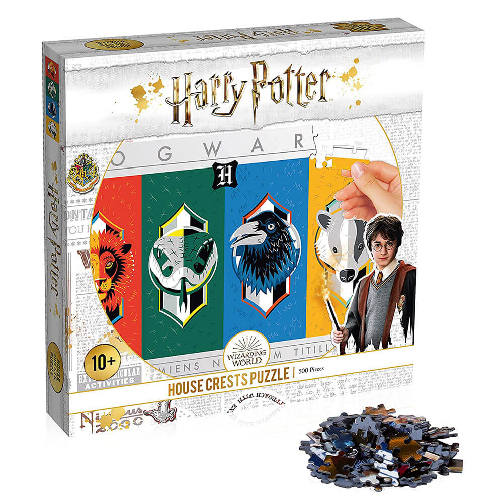 Harry Potter House Crests 500 piece Puzzle