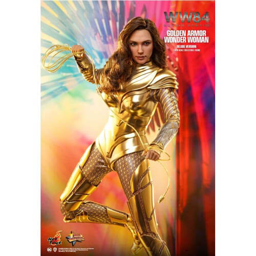 Wonder Woman 1984 Golden Armor Deluxe 1:6 Scale 12" Act Fig