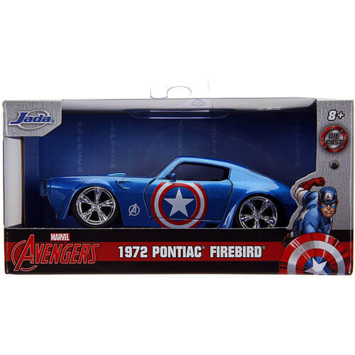 Captain America 1972 Pontiac Firedbird 1:32 Scale Hollywd Rd