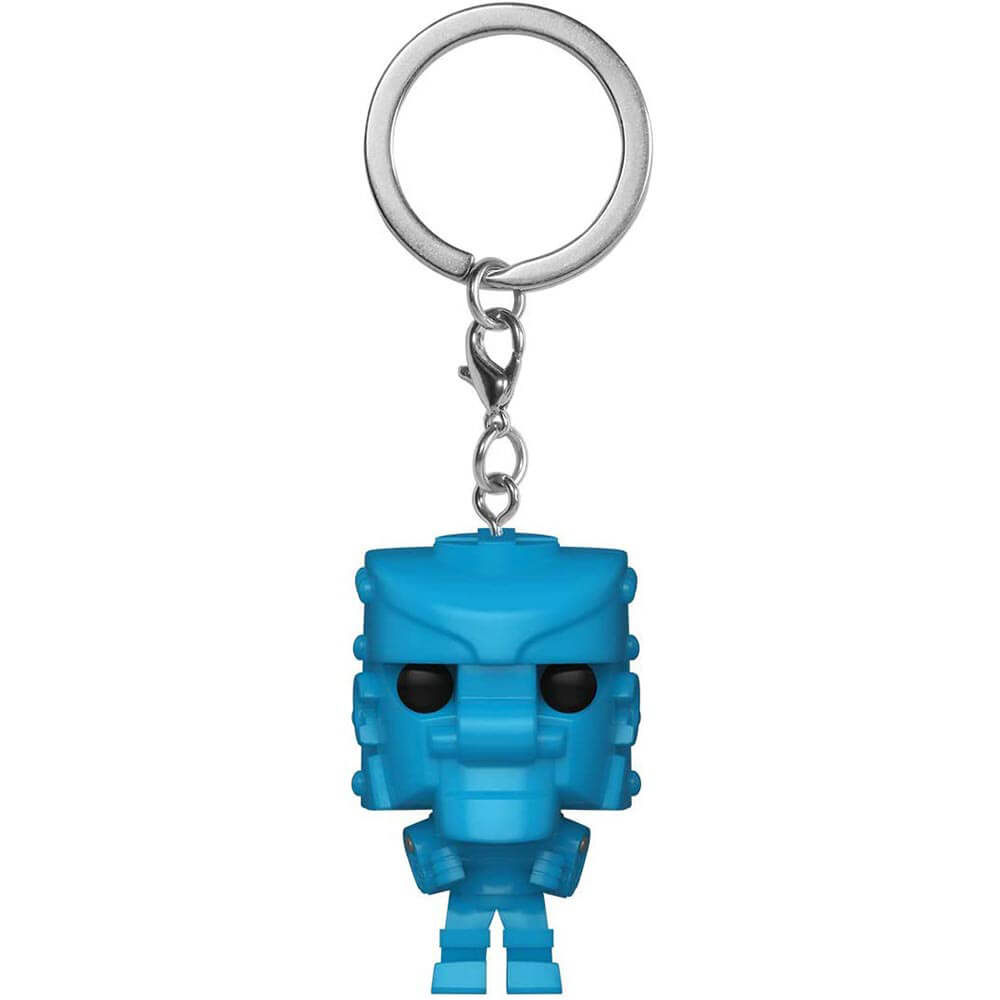 Rock Em Sock Em Robot Blue Pocket Pop! Keychain