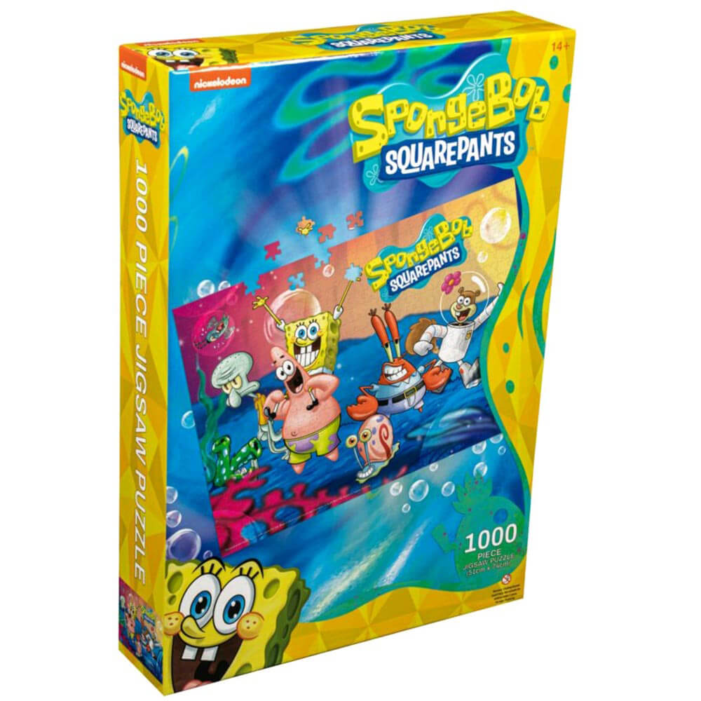 SpongeBob SparePants Cast 1000 piece Jigsaw Puzzle