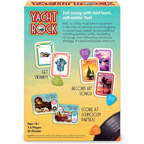 Yacht Rock Board Game