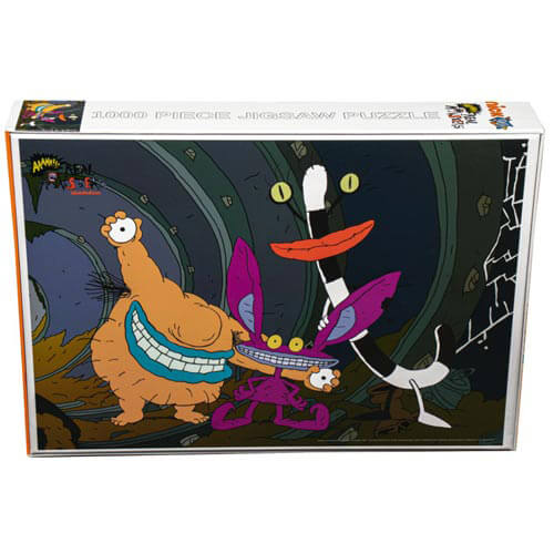 Aaahh!!! Real Monsters Sewer Tunnel 1000 piece Jigsaw Puzzle