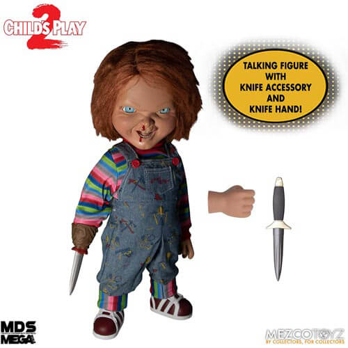 Méga figurine 15" Menaçant Chucky de Child's Play 2