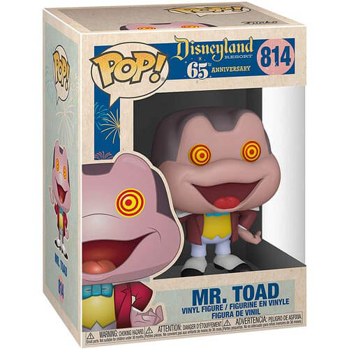 Disneyland 65th Mr Toad with Spinning Eyes Pop! Vinyl
