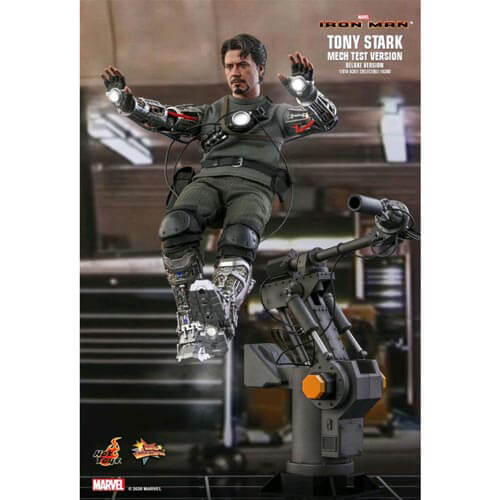 Iron Man Tony Stark Mech Test Deluxe 1:6 12" Action Figure
