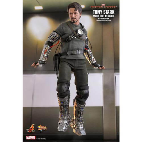 Iron Man Tony Stark Mech Test Deluxe 1:6 12" Action Figure