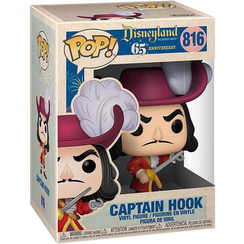 Disneyland 65th Captain Hook Pop! Vinyl