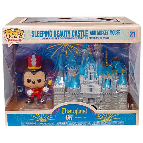 Disneyland 65th Mickey with Castle Pop! Town