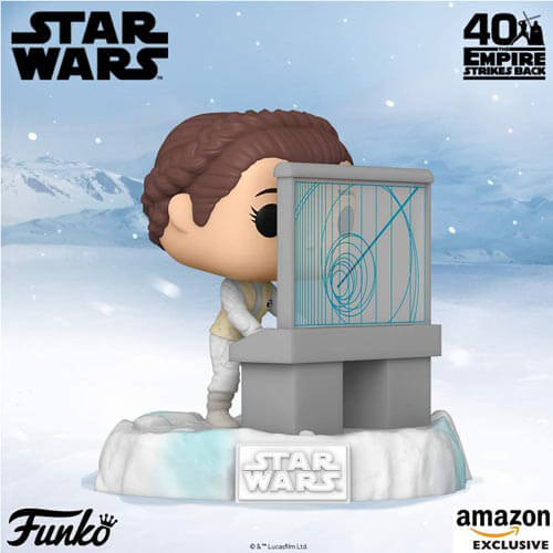 Star Wars Leia US Exclusive Pop! Deluxe Diorama