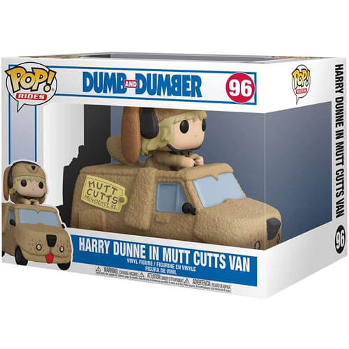 Dumb and Dumber Harry with Mutt Cutts Van Pop! Ride