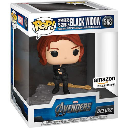 Avengers Black Widow (Assemble) US Exclusive Pop! Deluxe