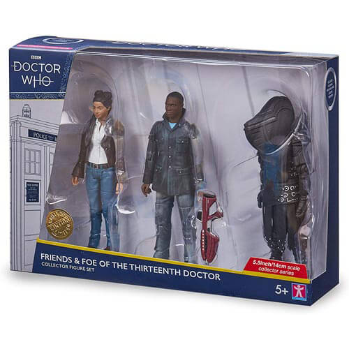 Doctor Who F&F of the 13th Doctor Action Figures Set 3-pack