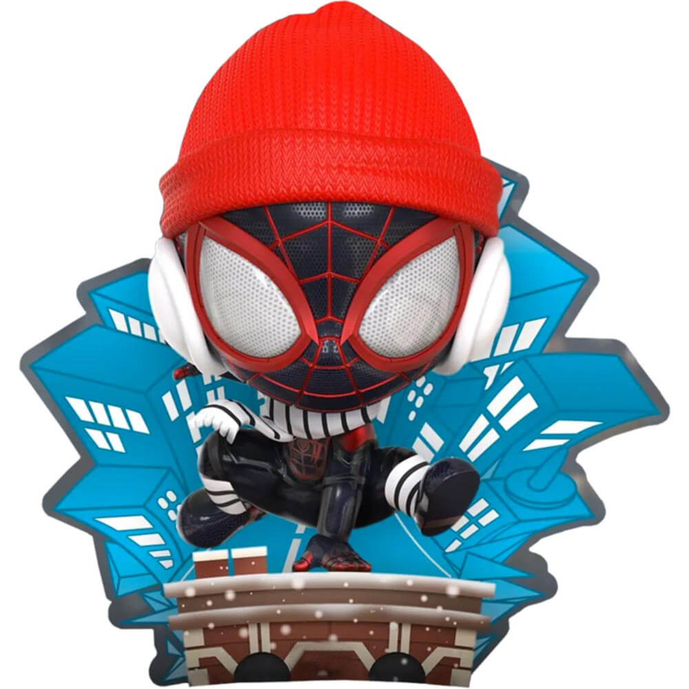 Spider-man : miles morals hiver cosbaby