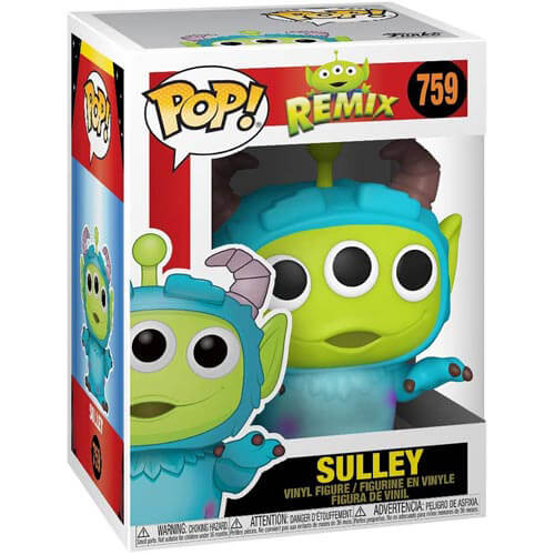 Pixar Alien Remix Sulley Pop! Vinyl