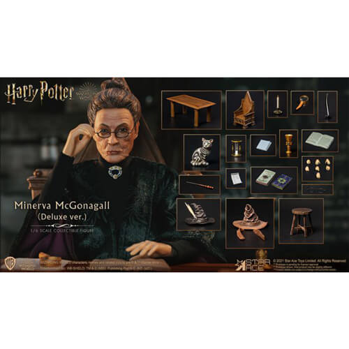 Harry Potter Minerva McGonagall Deluxe 1:6 12" Action Figure