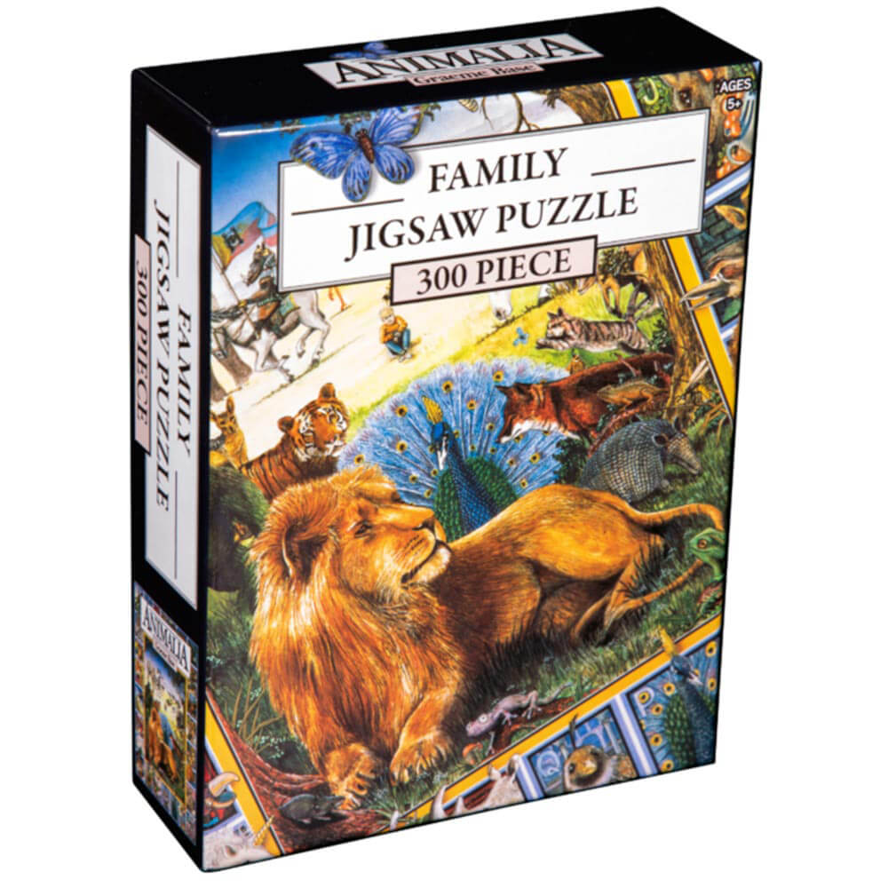 Animalia Book Cover 300 piece Family Jigsaw Puzzle