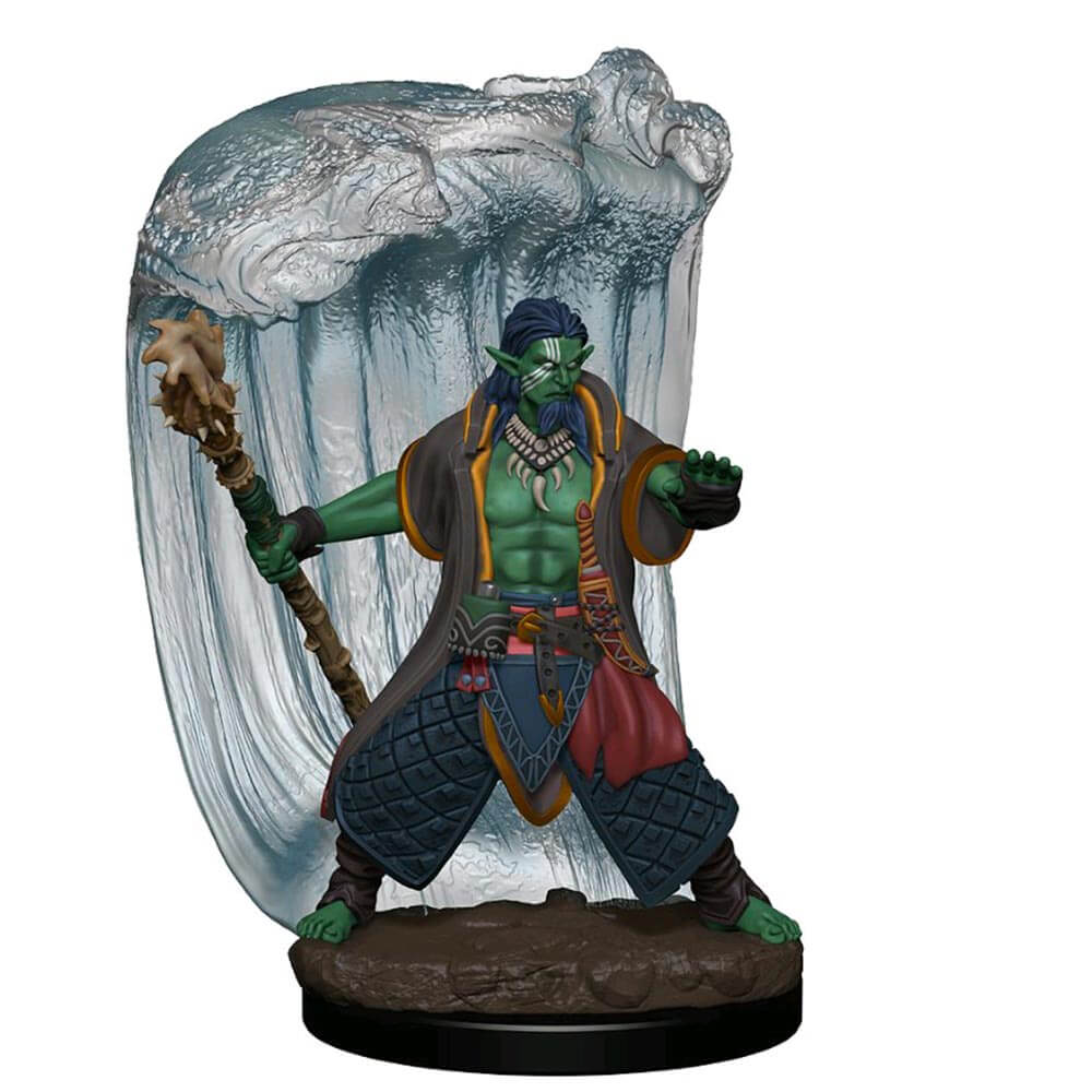 D&D Icons of the Realms Water Genasi Druid Male Premium Fig