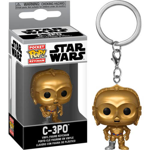 Star Wars C-3PO Pocket Pop! Keychain