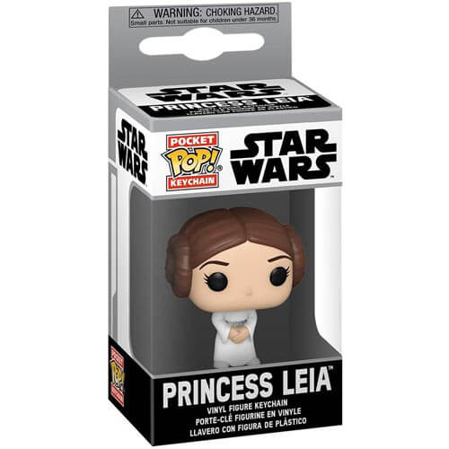 Star Wars Princess Leia Pocket Pop! Keychain