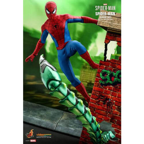 Spider-Man Video Game 2018  Classic Suit 12" Action Figure