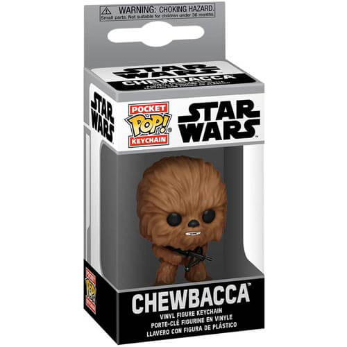 Star Wars Chewbacca Pocket Pop! Keychain
