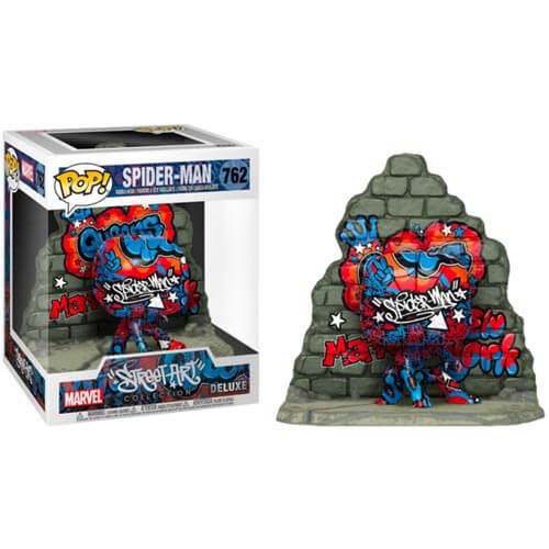 SpiderMan Graffiti Deco US Exclusive Pop! Deluxe