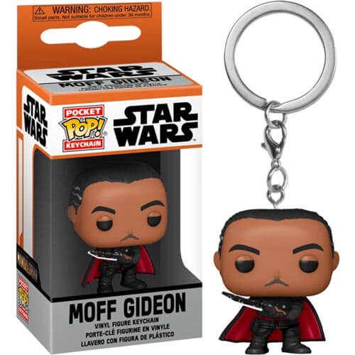 Star Wars: The Mandalorian Moff Gideon Pocket Pop! Keychain