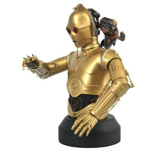 Star Wars C-3PO & Babu Frik 1:6 Scale Bust