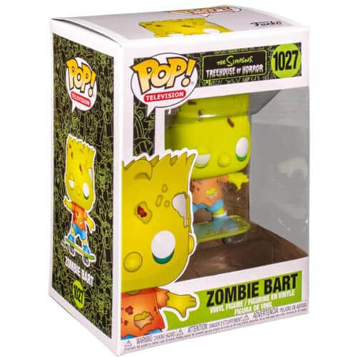 The Simpsons Bart Zombie Pop! Vinyl