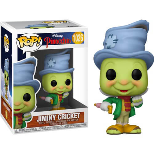 Pinocchio Street Jiminy 80th Anniversary Pop! Vinyl