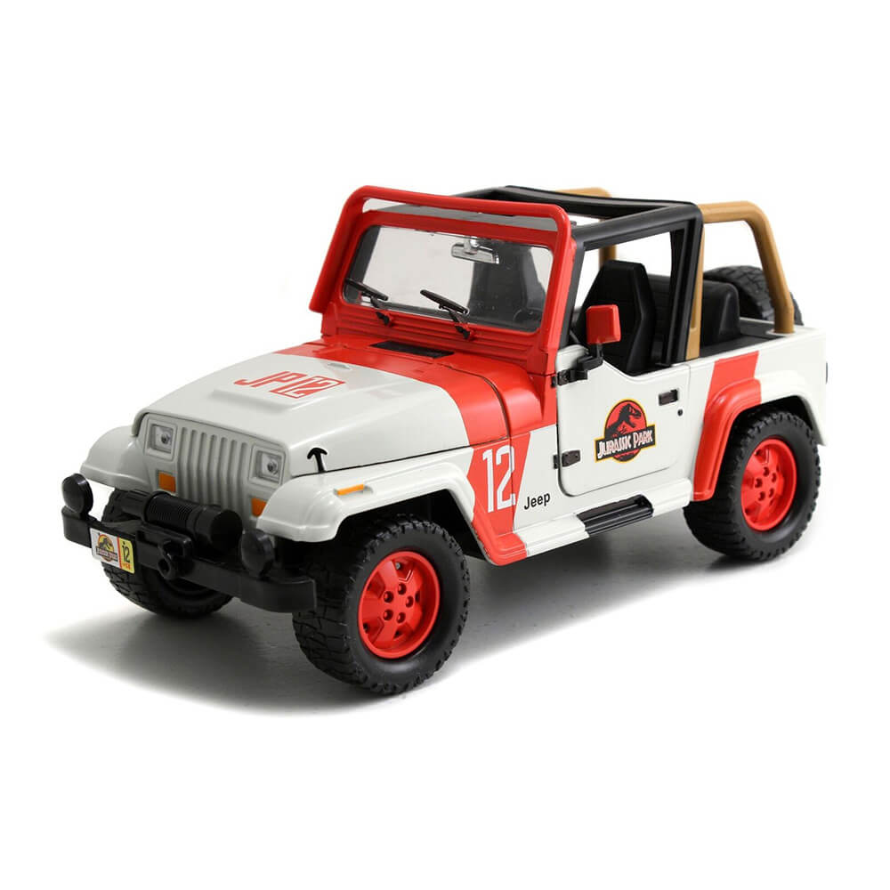Jurassic World '92 Jeep Wrangler 1:24 Scale Hollywood Ride