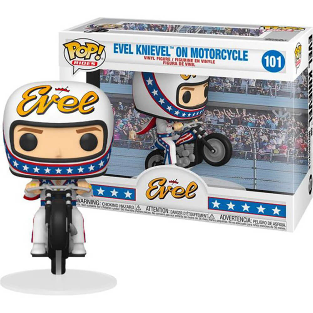 Evel Knievel Motorcycle Pop! Ride