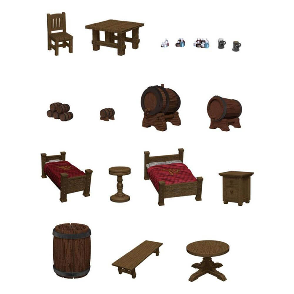 D&D Icons of Realms The Yawning Portal Inn Beds & Bottles