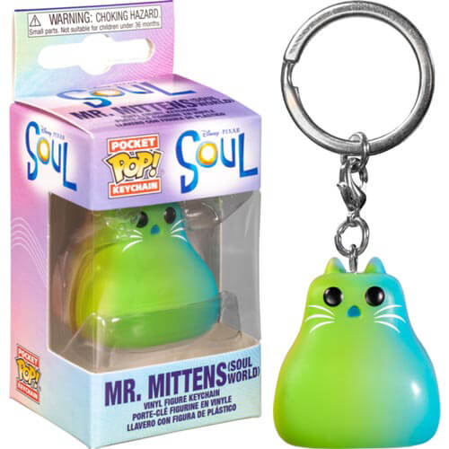 Soul soul cat pocket pop! Nyckelring