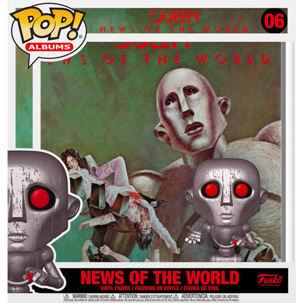 Queen News of the World Metallic Pop! Album