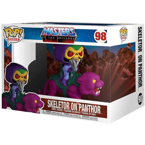 Masters of the Universe Skeletor on Panthor Pop! Ride
