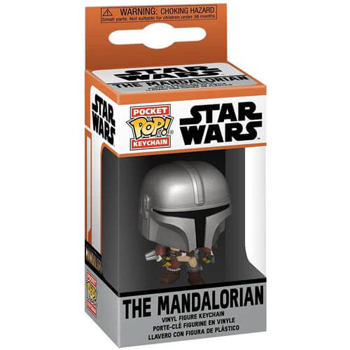 Star Wars: The Mandalorian Mandalorian Pocket Pop! Keychain