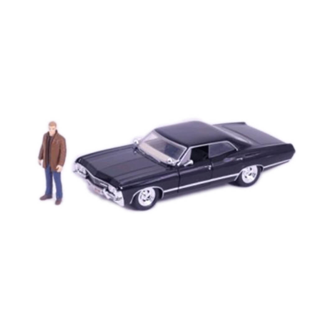Supernatural '67 Chevy Impala with Dean 1:24 Hollywood Ride