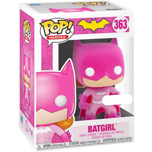 Batman Batgirl Breast Cancer Awareness Pop! Vinyl