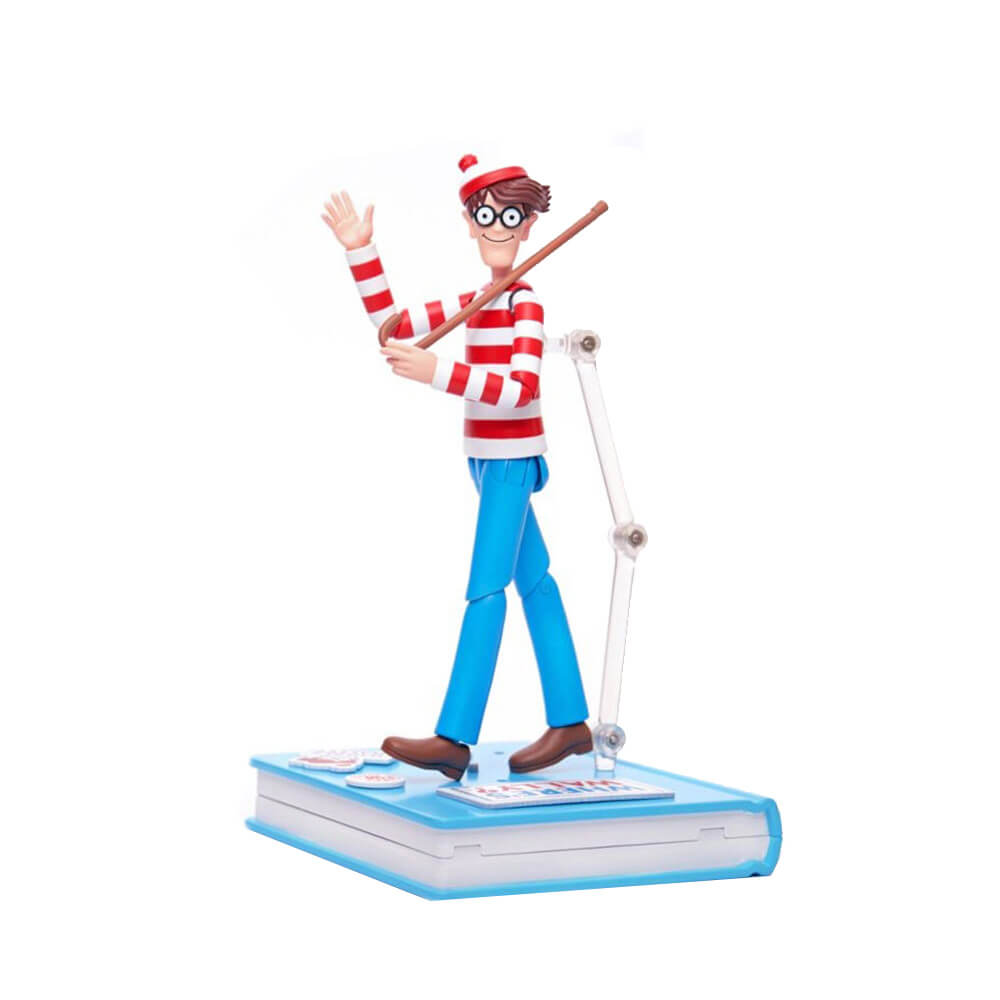 Where's Wally? Wally Deluxe 1:12 Scale 6" Action Figure