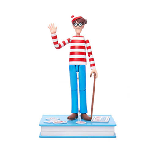 Where's Wally? Wally Deluxe 1:12 Scale 6" Action Figure