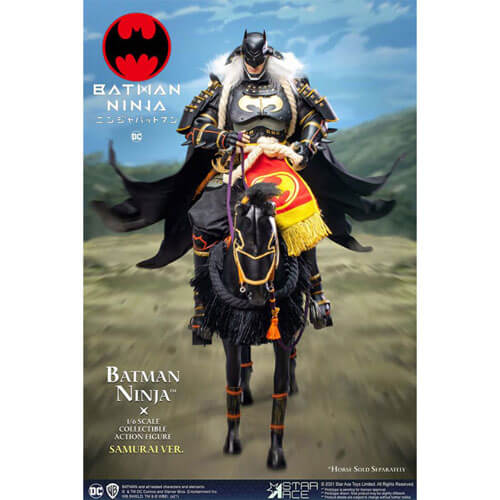 Batman Ninja Samurai with Horse 1:6 Scale Action Figure