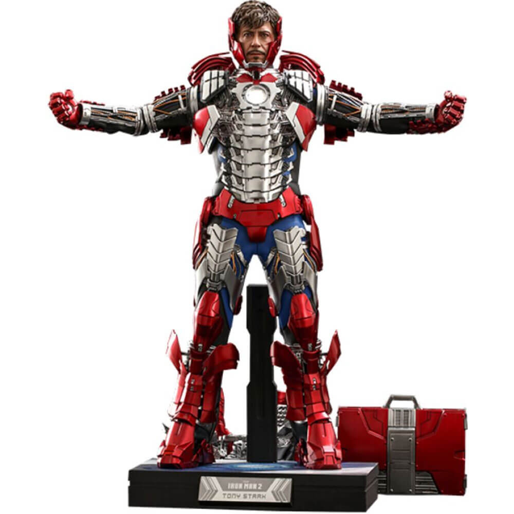 Iron Man 2 Tony Stark Mark V Deluxe 1:6 12" Action Figure
