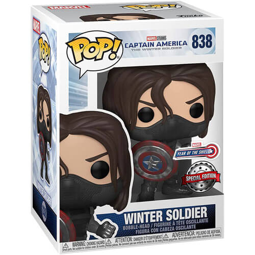 Winter Soldier Jaar van het schild Amerikaanse pop! Vinyl