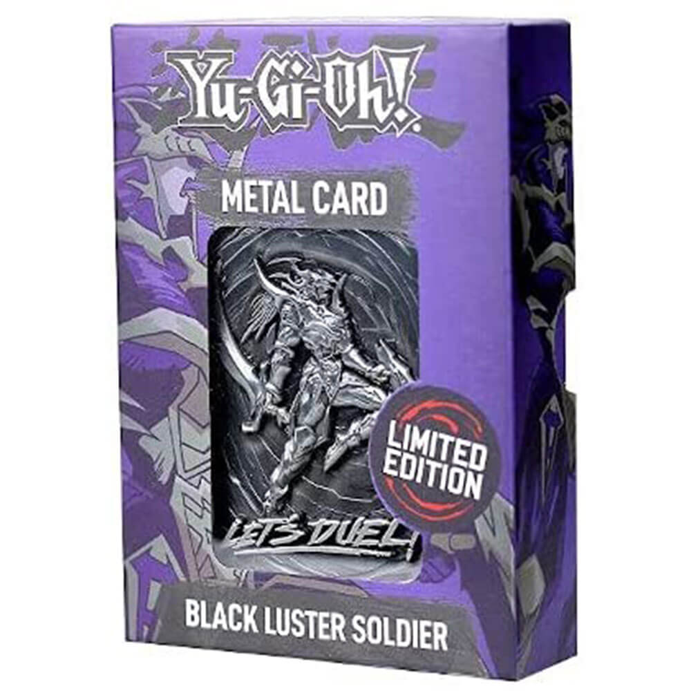Yu-Gi-Oh! Black Luster Soldier Metal Card