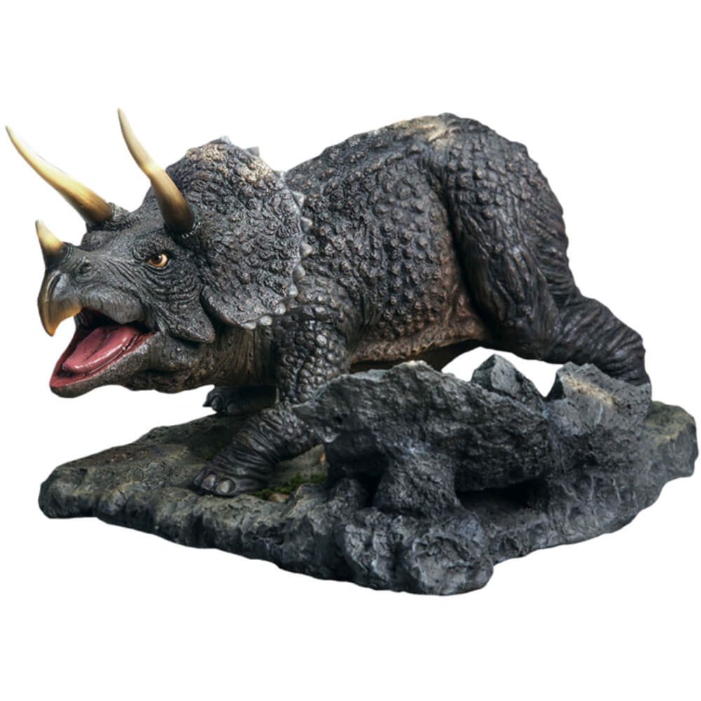 One Million Years BC Triceratops Statue