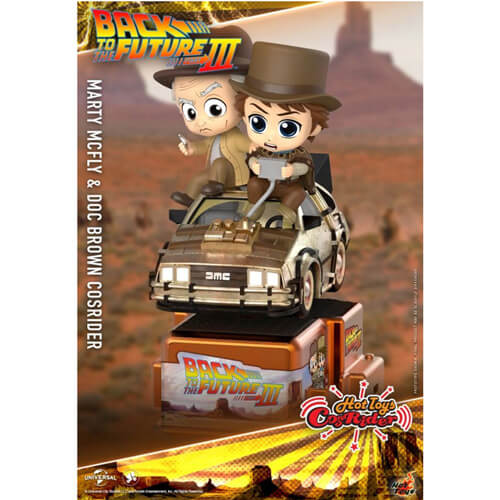 Back to the Future Part III Marty McFly & Doc Brown Cosrider